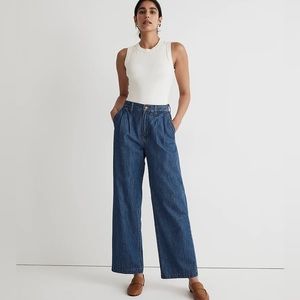 Madewell The Harlow Wide-Leg Jean in Fairson Wash Size 30